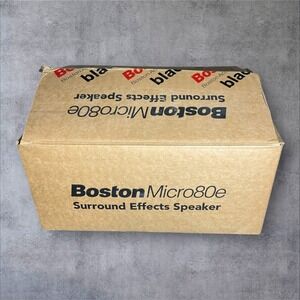 Boston Acoustics Micro 80e Pair Surround Speakers With Brackets